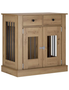 Mobile da cassa per cani Rovere Artigianale 80 x 47,5 x 80 cm 2