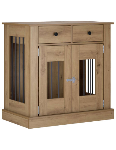 Mobile da cassa per cani Rovere Artigianale 80 x 47,5 x 80 cm