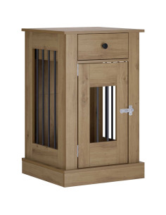 Mobile da cassa per cani Rovere Artigianale 50 x 47,5 x 80 cm 2