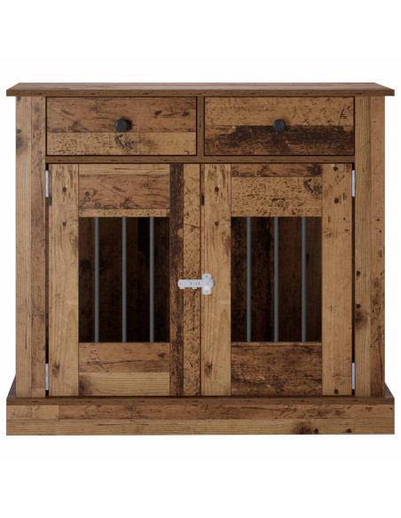 Mobile da cassa per cani Legno antico 90 x 47,5 x 80 cm