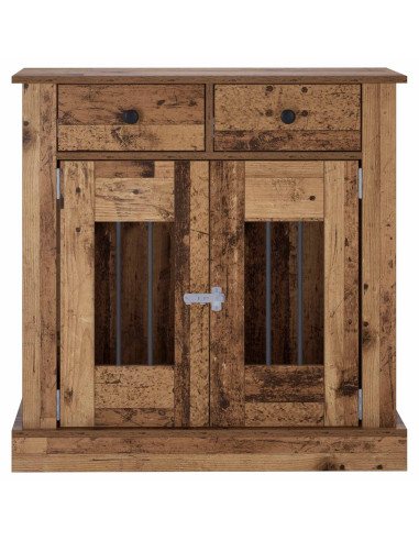 Mobile da cassa per cani Legno antico 80 x 47,5 x 80 cm