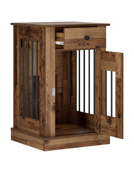 Mobile da cassa per cani Legno antico 50 x 47,5 x 80 cm