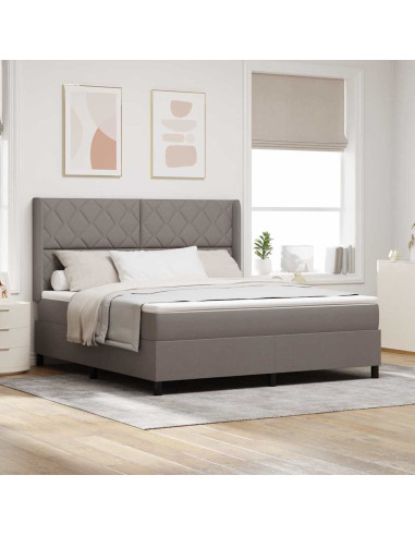Letto a molle con testiera Talpa 180 x 200 cm Tessuto