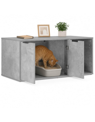 Mobile per gatti Grigio Cemento 100 x 49 x 45 cm