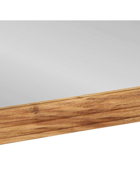 Specchio da bagno Montaggio a parete Marrone 70 x 50 x 2.5 cm