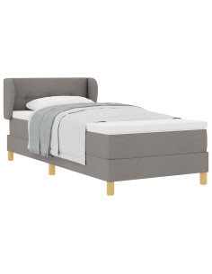Letto a molle con testiera Talpa 80 x 200 cm Tessuto 2