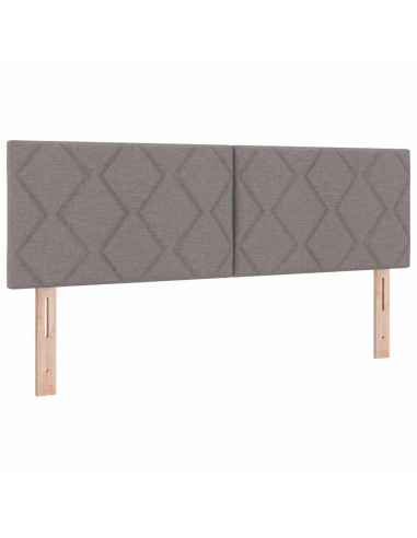 Letto a molle con cuscino Talpa 200 x 140 cm Tessuto