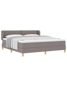 Letto a molle con testiera Talpa 180 x 200 cm Tessuto 2