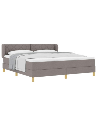 Letto a molle con testiera Talpa 180 x 200 cm Tessuto