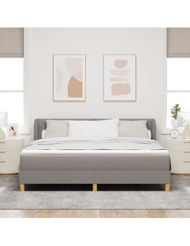 Letto a molle con testiera Talpa 180 x 200 cm Tessuto