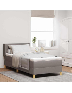 Letto a molle con testiera Talpa 200 x 100 cm Tessuto