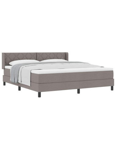 Letto a molle con testiera Talpa 200 x 180 cm Tessuto