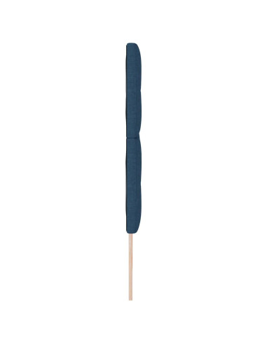Testiera regolabile in altezza con testiera Blu 180 cm Tessuto