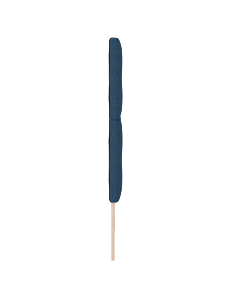 Testiera regolabile in altezza con testiera Blu 180 cm Tessuto
