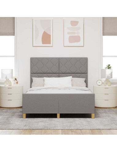 Struttura del letto con testiera Talpa 140 x 190 cm Tessuto