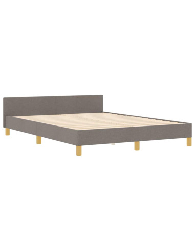 Struttura del letto con testiera Talpa 140 x 190 cm Tessuto