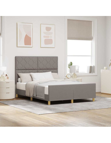 Struttura del letto con testiera Talpa 140 x 200 cm Tessuto