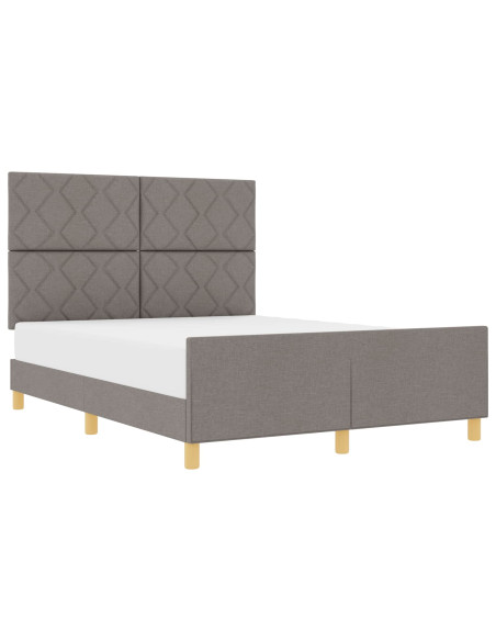 Struttura del letto con testiera Talpa 140 x 200 cm Tessuto