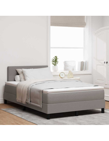 Letto a molle con strisce LED Talpa 120 x 200 cm Tessuto