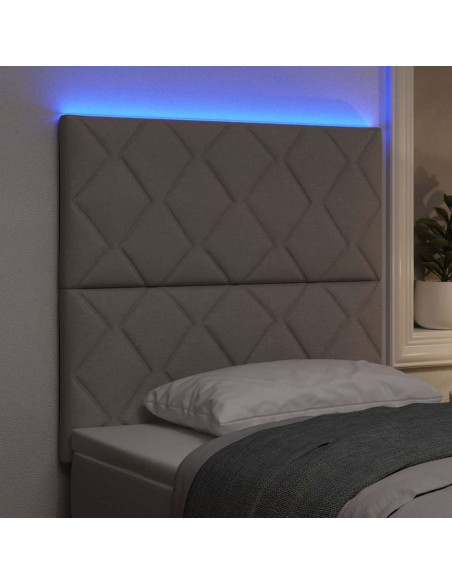 Testiera LED Talpa Tessuto