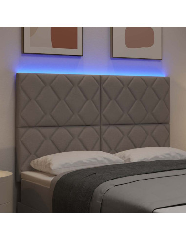 Testiera LED Talpa Tessuto