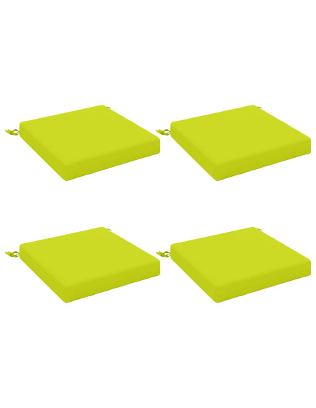 Cuscini per Sedia in 4 Pezzi SOEST 4 pz 100% Poliestere