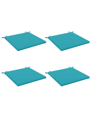 Cuscini per Sedia in 4 Pezzi SOEST 4 pz 100% Poliestere