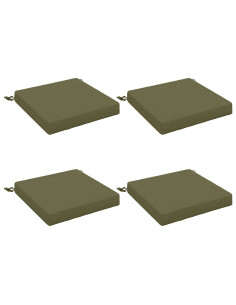 Cuscini per Sedia in 4 Pezzi SOEST 4 pz 100% Poliestere