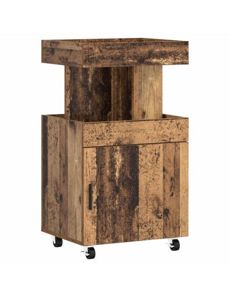 Carrello da Bar Legno di quercia 50 x 41 x 89 cm