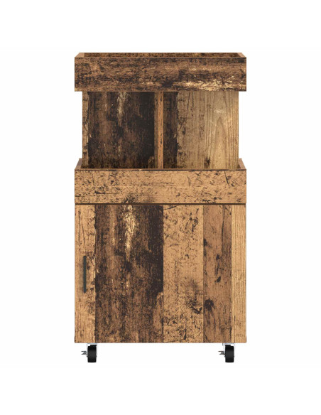 Carrello da Bar Legno di quercia 50 x 41 x 89 cm