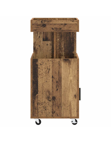 Carrello da Bar Legno di quercia 50 x 41 x 89 cm