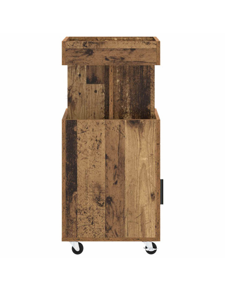 Carrello da Bar Legno di quercia 50 x 41 x 89 cm