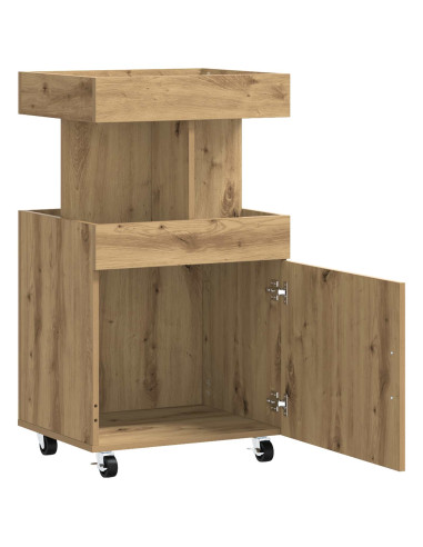 Carrello da Bar Rovere Artigianale 50 x 41 x 89 cm