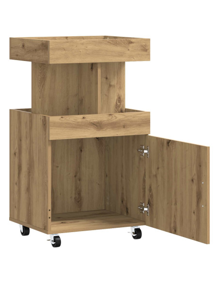 Carrello da Bar Rovere Artigianale 50 x 41 x 89 cm