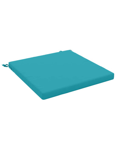 Cuscino per Sedia in Unico Pezzo SOEST 100% Poliestere Turchese
