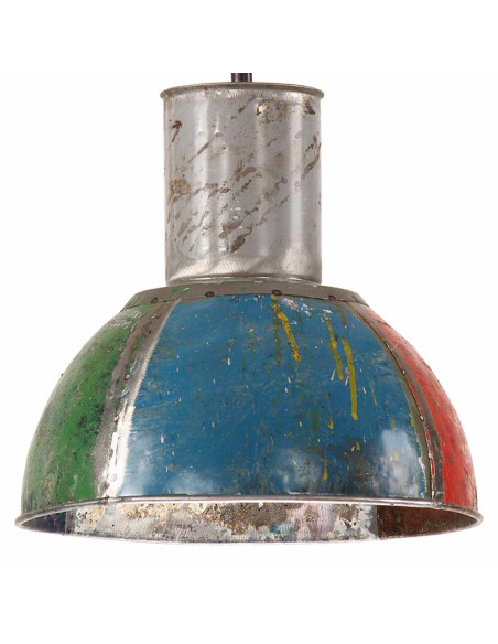 Lampada Sospesa Industriale 25 W Multicolore Rotonda 28,5cm E27