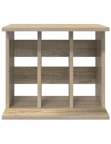 Storage per dischi in vinile Rovere Sonoma 42 x 33 x 36 cm