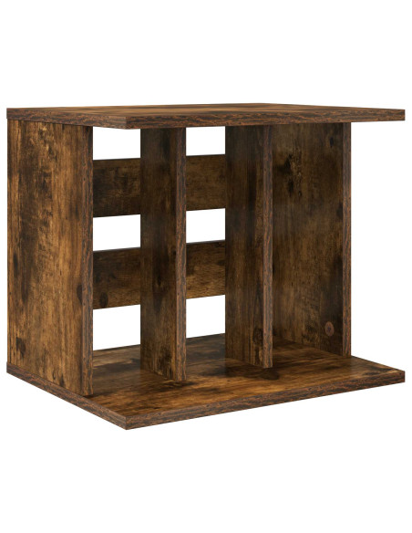 Storage per dischi in vinile Rovere Fumo 42 x 33 x 36 cm