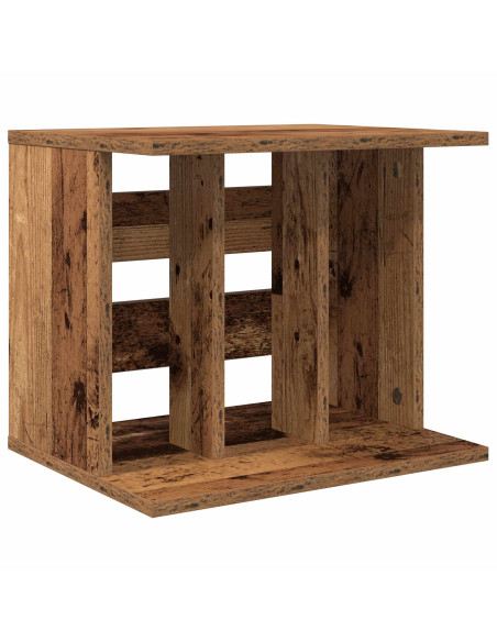 Storage per dischi in vinile Legno antico 42 x 33 x 36 cm
