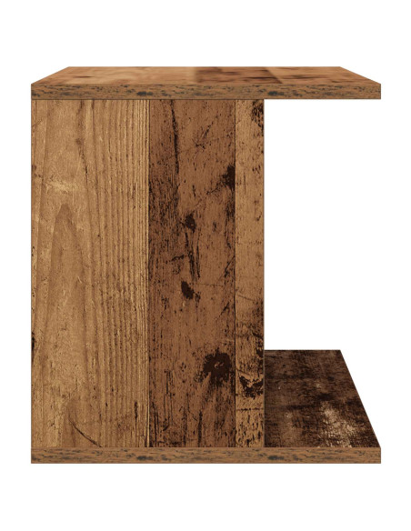 Storage per dischi in vinile Legno antico 42 x 33 x 36 cm