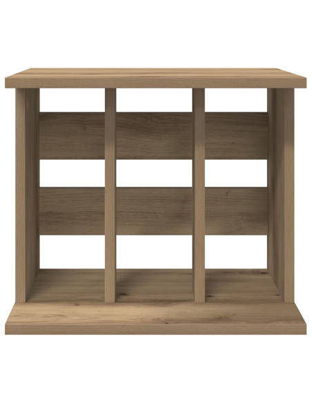 Storage per dischi in vinile Rovere Artigianale 42 x 33 x 36 cm