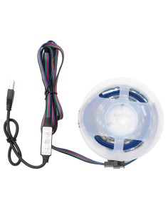 Striscia LED con strisce LED Nero 180 cm SMD5050 2