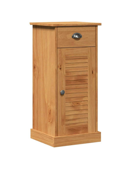 Mobile da Bagno VIGO Marrone e Marrone Miele 37,5 x 34 x 80 cm