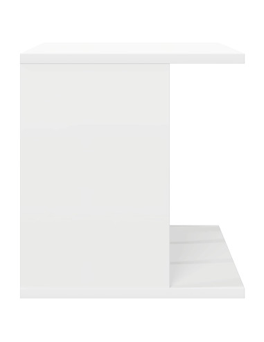 Storage per dischi in vinile Bianco 42 x 33 x 36 cm