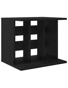 Storage per dischi in vinile Rovere Nero 42 x 33 x 36 cm 2