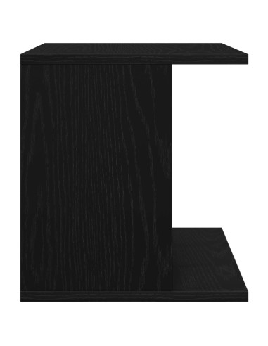 Storage per dischi in vinile Rovere Nero 42 x 33 x 36 cm