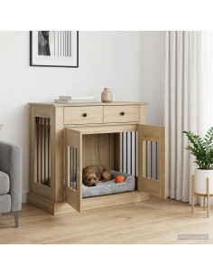 Mobile da cassa per cani Rovere Sonoma 90 x 47,5 x 80 cm
