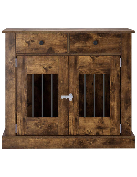 Mobile da cassa per cani Rovere Fumo 90 x 47,5 x 80 cm