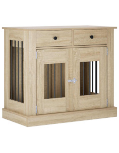 Mobile da cassa per cani Rovere Sonoma 90 x 47,5 x 80 cm 2