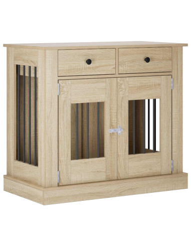 Mobile da cassa per cani Rovere Sonoma 90 x 47,5 x 80 cm